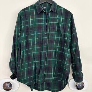 Madewell Oversize soft flannel shirt